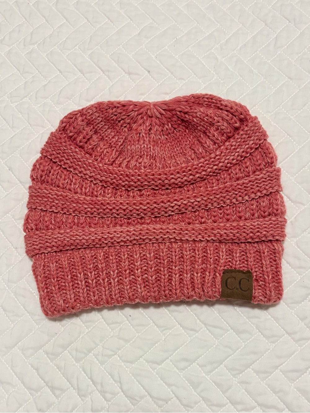 CC Exclusives Knit Beanie For Winter and Fall - Dusty Rose